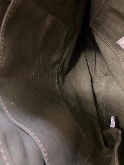 Vivienne Westwood（ヴィヴィアンウエストウッド）Vivienne Westwood (ヴィヴィアンウエストウッド) フェイクファートートバッグ オリーブの古着・服飾アイテム