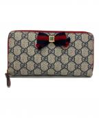 GUCCIグッチ）の古着「長財布」｜レッド