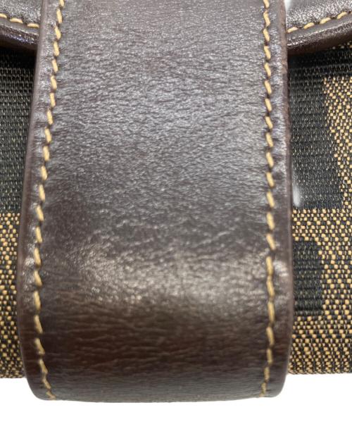 FENDI（フェンディ）FENDI (フェンディ) ロングウォレット 	ズッカ ブラウンの古着・服飾アイテム