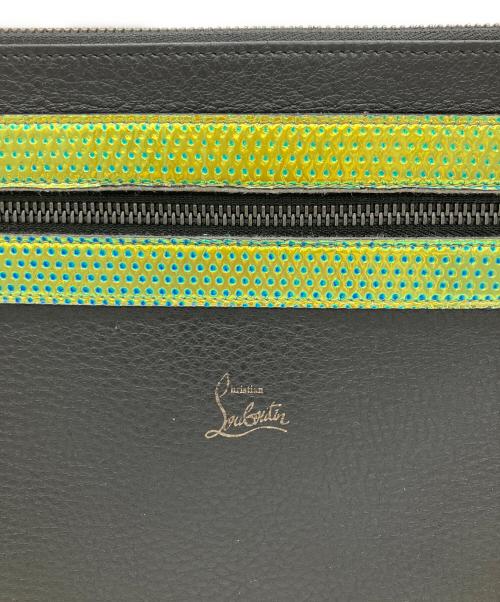 Christian Louboutin（クリスチャン・ルブタン）Christian Louboutin (クリスチャン・ルブタン) クラッチバッグ ブラックの古着・服飾アイテム