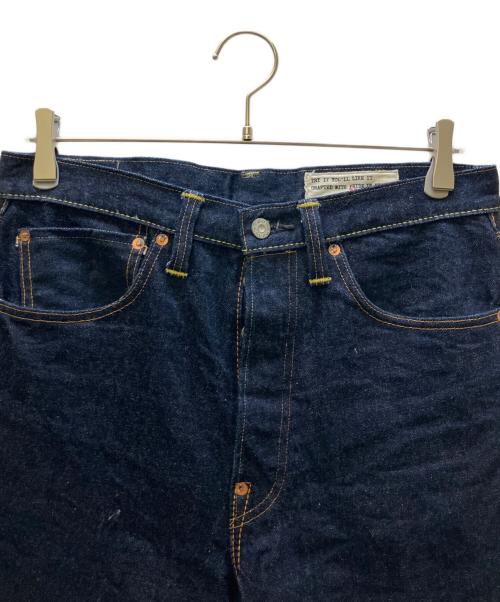BONCOURA（ボンクラ）BONCOURA (ボンクラ) デニムパンツ ボタンフライ インディゴ サイズ:31の古着・服飾アイテム