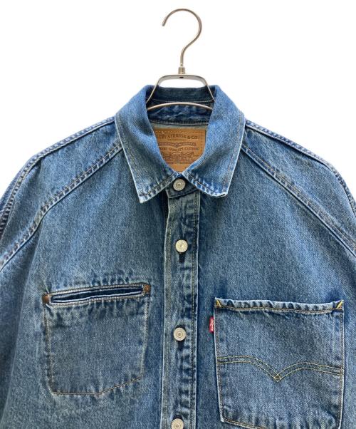 LEVI'S（リーバイス）LEVI'S (リーバイス) シャツジャケット インディゴ サイズ:S 未使用品の古着・服飾アイテム
