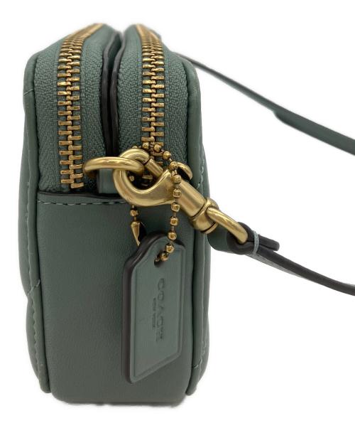 COACH（コーチ）COACH (コーチ) ショルダーバッグ キラ クロスボディ・ピロー キルティング グリーンの古着・服飾アイテム