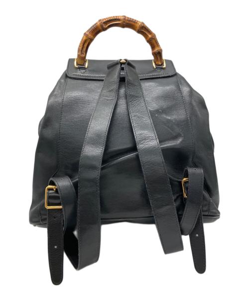 GUCCI（グッチ）GUCCI (グッチ) バンブーリュック ブラックの古着・服飾アイテム