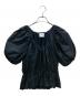 merlette（マーレット）の古着「半袖ブラウス 25SS Scoop Neck Blouse」｜ネイビー