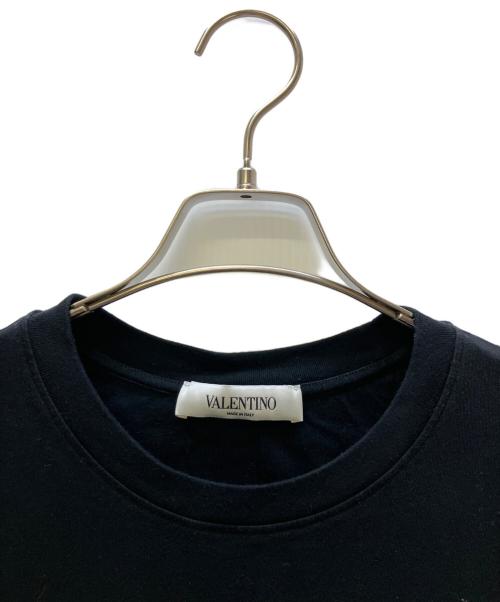 VALENTINO（ヴァレンティノ）VALENTINO (ヴァレンティノ) 半袖カットソー ブラック サイズ:XSの古着・服飾アイテム