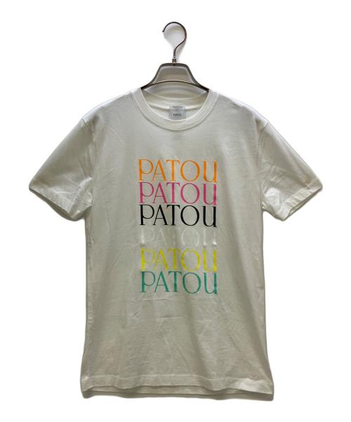 patou（パトゥ）patou (パトゥ) 半袖カットソー ホワイト サイズ:XSの古着・服飾アイテム