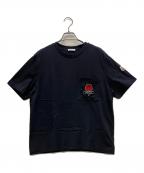 MONCLERモンクレール）の古着「半袖カットソー SS -T-SHIRT」｜ネイビー