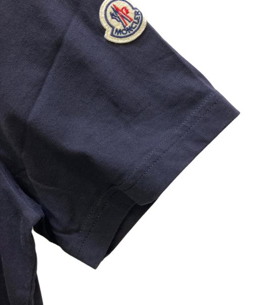 MONCLER（モンクレール）MONCLER (モンクレール) 半袖カットソー SS -T-SHIRT ネイビー サイズ:Lの古着・服飾アイテム