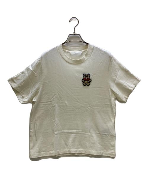 MONCLER（モンクレール）MONCLER (モンクレール) 半袖カットソー 	T shirt SS ホワイト サイズ:Mの古着・服飾アイテム