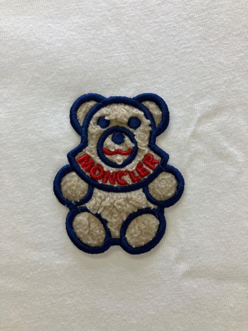 MONCLER（モンクレール）MONCLER (モンクレール) 半袖カットソー 	T shirt SS ホワイト サイズ:Mの古着・服飾アイテム