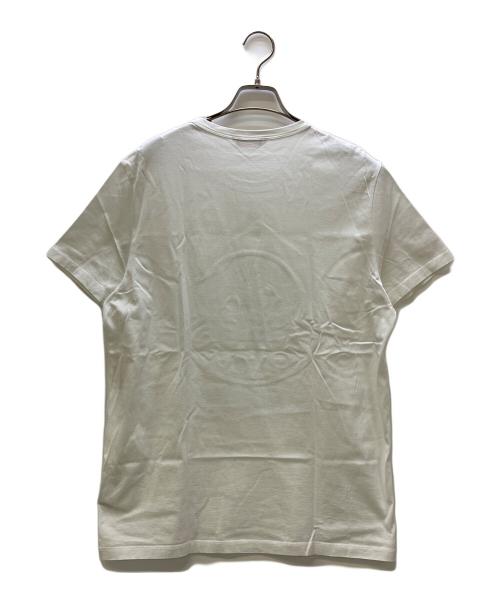 MONCLER（モンクレール）MONCLER (モンクレール) 半袖カットソー MAGLIA T SHIRT ホワイト サイズ:2の古着・服飾アイテム