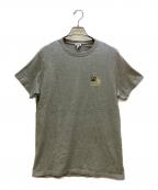 LOEWEロエベ）の古着「半袖カットソー アナグラム 刺繍 ロゴ クルーネック Tシャツ」｜グレー