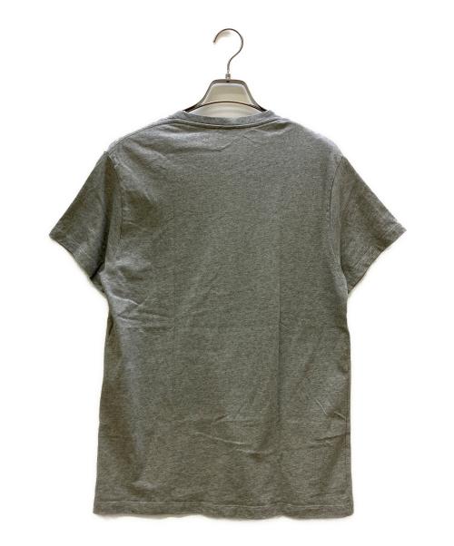 LOEWE（ロエベ）LOEWE (ロエベ) 半袖カットソー アナグラム 刺繍 ロゴ クルーネック Tシャツ グレー サイズ:Mの古着・服飾アイテム