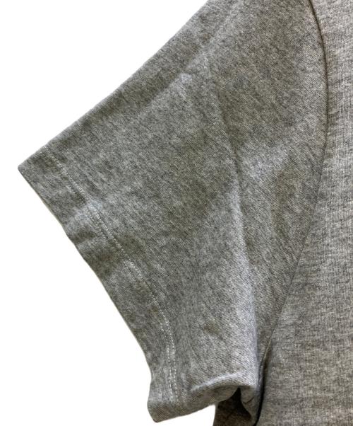 LOEWE（ロエベ）LOEWE (ロエベ) 半袖カットソー アナグラム 刺繍 ロゴ クルーネック Tシャツ グレー サイズ:Mの古着・服飾アイテム