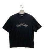 MONCLERモンクレール）の古着「半袖カットソー SS T SHIRT」｜ブラック