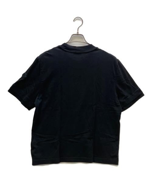 MONCLER（モンクレール）MONCLER (モンクレール) 半袖カットソー SS T SHIRT ブラック サイズ:Mの古着・服飾アイテム