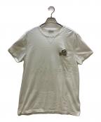 MONCLERモンクレール）の古着「半袖カットソー MAGLIA T SHIRT」｜ホワイト