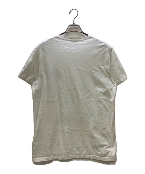 MONCLER（モンクレール）MONCLER (モンクレール) 半袖カットソー MAGLIA T SHIRT ホワイト サイズ:Lの古着・服飾アイテム
