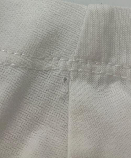 MONCLER（モンクレール）MONCLER (モンクレール) 半袖カットソー MAGLIA T SHIRT ホワイト サイズ:Lの古着・服飾アイテム