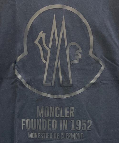 MONCLER（モンクレール）MONCLER (モンクレール) 半袖カットソー SS T SHIRT ブラック サイズ:Mの古着・服飾アイテム