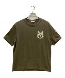 MONCLER（モンクレール）の古着「半袖カットソー SS T SHIRT」｜オリーブ