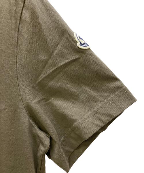 MONCLER（モンクレール）MONCLER (モンクレール) 半袖カットソー SS T SHIRT オリーブ サイズ:Lの古着・服飾アイテム