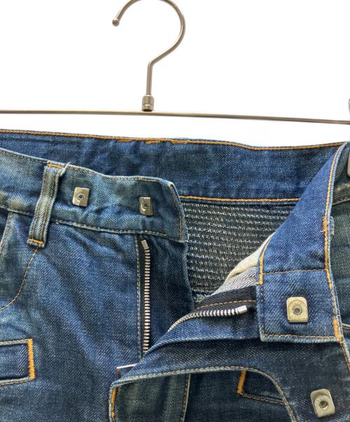 BALMAIN（バルマン）BALMAIN (バルマン) バイカーデニム インディゴ サイズ:27の古着・服飾アイテム