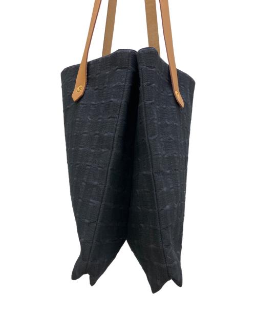 HERMES（エルメス）HERMES (エルメス) ショルダーバッグ アメダバ カバドゥポッシュ ブラックの古着・服飾アイテム