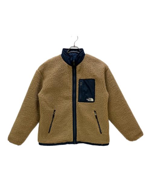 THE NORTH FACE（ザ ノース フェイス）THE NORTH FACE (ザ ノース フェイス) リバーシブボアルジャケット ベージュ×ネイビー サイズ:Mの古着・服飾アイテム