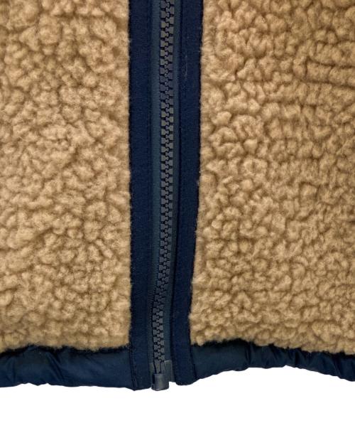 THE NORTH FACE（ザ ノース フェイス）THE NORTH FACE (ザ ノース フェイス) リバーシブボアルジャケット ベージュ×ネイビー サイズ:Mの古着・服飾アイテム