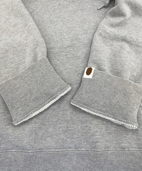A BATHING APE（アベイシングエイプ）A BATHING APE (アベイシングエイプ) プルオーバーパーカー グレー サイズ:XLの古着・服飾アイテム