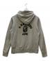 A BATHING APE (アベイシングエイプ) プルオーバーパーカー グレー サイズ:XL：18000円