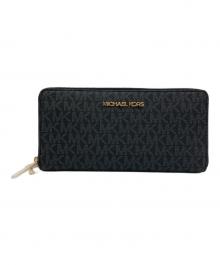 MICHAEL KORS（マイケル・コース）の古着「長財布」｜ブラック×ゴールド