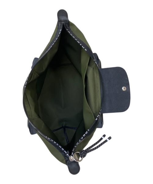 LONGCHAMP（ロンシャン）LONGCHAMP (ロンシャン) ル プリアージュ® コレクション L ショッピングバッグ グリーンの古着・服飾アイテム