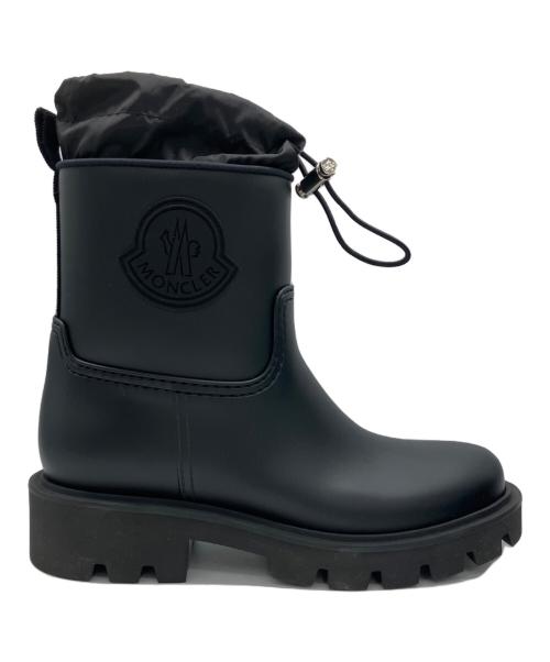 MONCLER（モンクレール）MONCLER (モンクレール) ショートブーツ ラグソール アンクルブーツ ブラック サイズ:40の古着・服飾アイテム