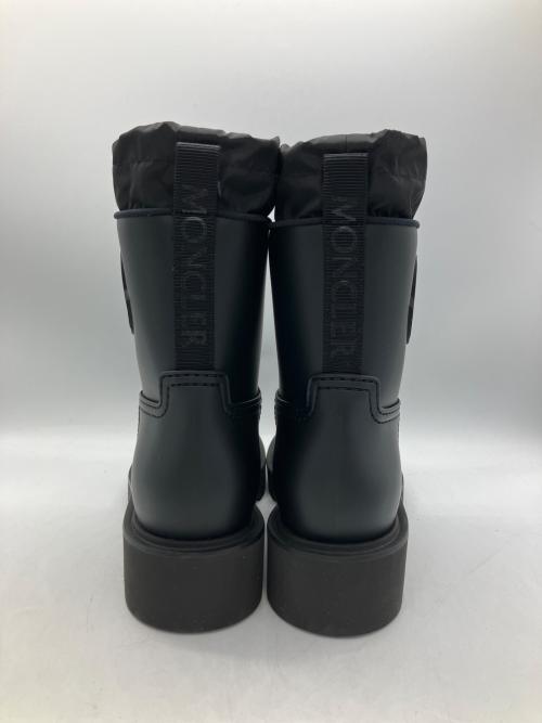 MONCLER（モンクレール）MONCLER (モンクレール) ショートブーツ ラグソール アンクルブーツ ブラック サイズ:40の古着・服飾アイテム