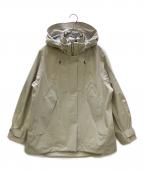 DESCENTE×Spick and Spanデサント×スピック＆スパン）の古着「マウンテンパーカー 別注WATERPROOF JACKET」｜ライトグレー