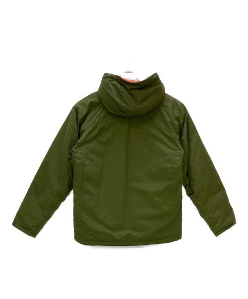 mont-bell（モンベル）mont-bell (モンベル) ダウンジャケット コロラドパーカ オリーブ×オレンジ サイズ:Lの古着・服飾アイテム