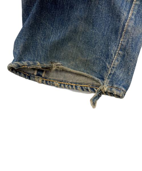 LEVI'S（リーバイス）LEVI'S (リーバイス) 501XX革パッチデニムパンツ ブルー サイズ:W30の古着・服飾アイテム