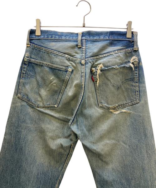 LEVI'S（リーバイス）LEVI'S (リーバイス) 501XX革パッチデニムパンツ ブルー サイズ:W30の古着・服飾アイテム