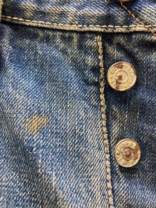 LEVI'S（リーバイス）LEVI'S (リーバイス) 501XX革パッチデニムパンツ ブルー サイズ:W30の古着・服飾アイテム