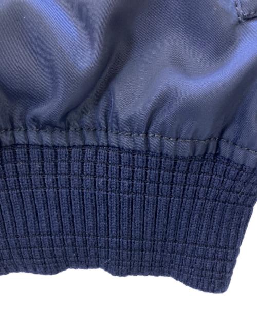 PRADA（プラダ）PRADA (プラダ) MA-1ジャケット ネイビー サイズ:44の古着・服飾アイテム