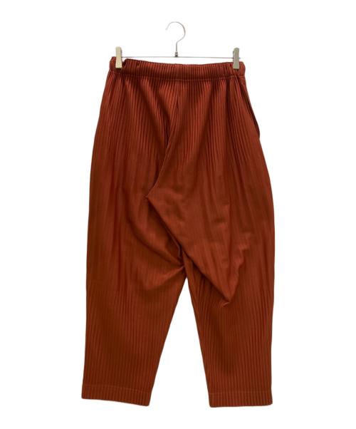 HOMME PLISSE ISSEY MIYAKE（オム プリッセ イッセイ ミヤケ）HOMME PLISSE ISSEY MIYAKE (オム プリッセ イッセイ ミヤケ) プリーツパンツ ブラウン サイズ:1の古着・服飾アイテム