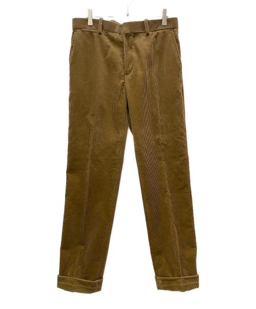 POLO RALPH LAUREN（ポロ・ラルフローレン）POLO RALPH LAUREN (ポロ・ラルフローレン) コーデュロイセットアップスーツ キャメル サイズ:Sの古着・服飾アイテム