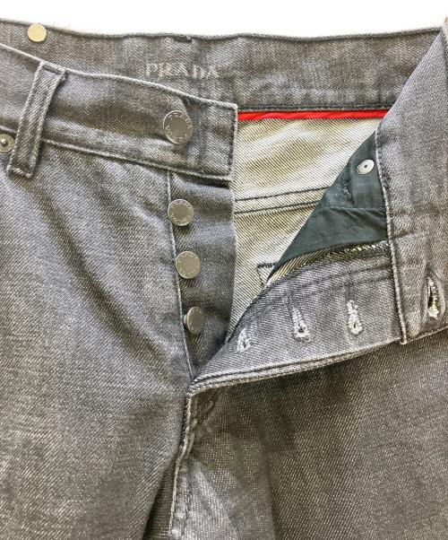 PRADA（プラダ）PRADA (プラダ) デニムパンツ ブラック サイズ:W32の古着・服飾アイテム