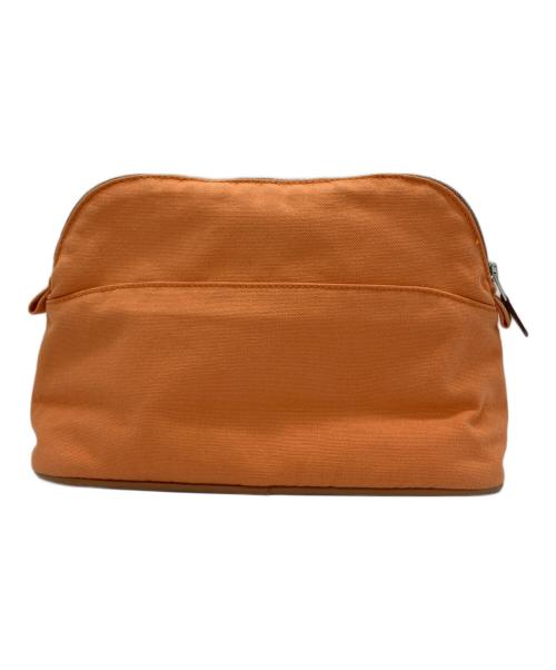 HERMES（エルメス）HERMES (エルメス) ボリードポーチ オレンジの古着・服飾アイテム