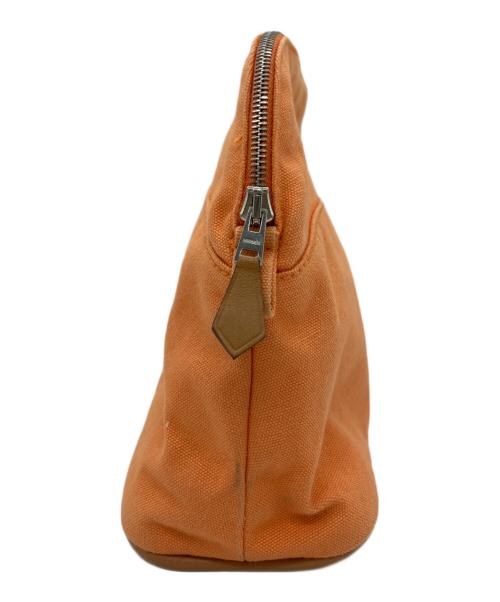 HERMES（エルメス）HERMES (エルメス) ボリードポーチ オレンジの古着・服飾アイテム