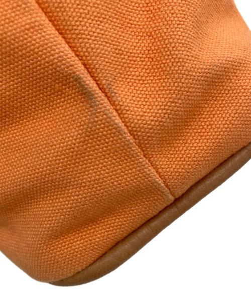 HERMES（エルメス）HERMES (エルメス) ボリードポーチ オレンジの古着・服飾アイテム