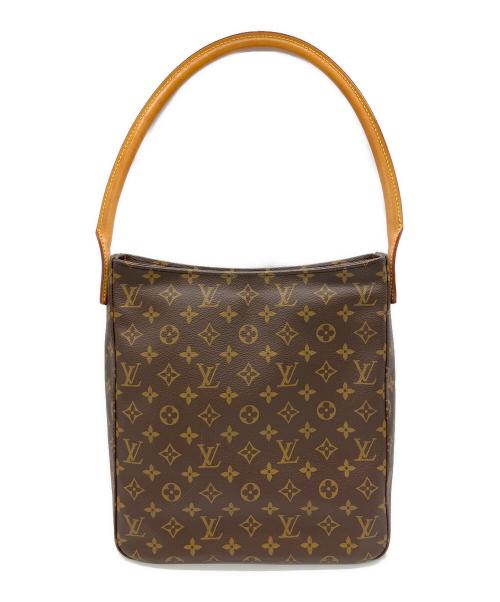 LOUIS VUITTON（ルイ ヴィトン）LOUIS VUITTON (ルイ ヴィトン) ショルダーバッグ モノグラム ルーピングGM ブラウンの古着・服飾アイテム